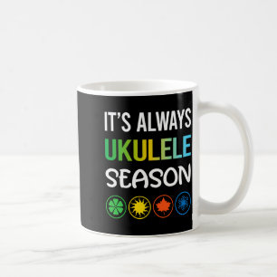 Funny Season Ukulele  Coffee Mug