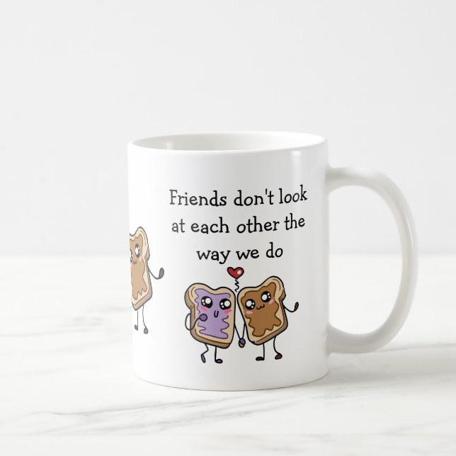 Funny Secret Boyfriend Gift Personalised Cute Love Coffee Mug (Right)