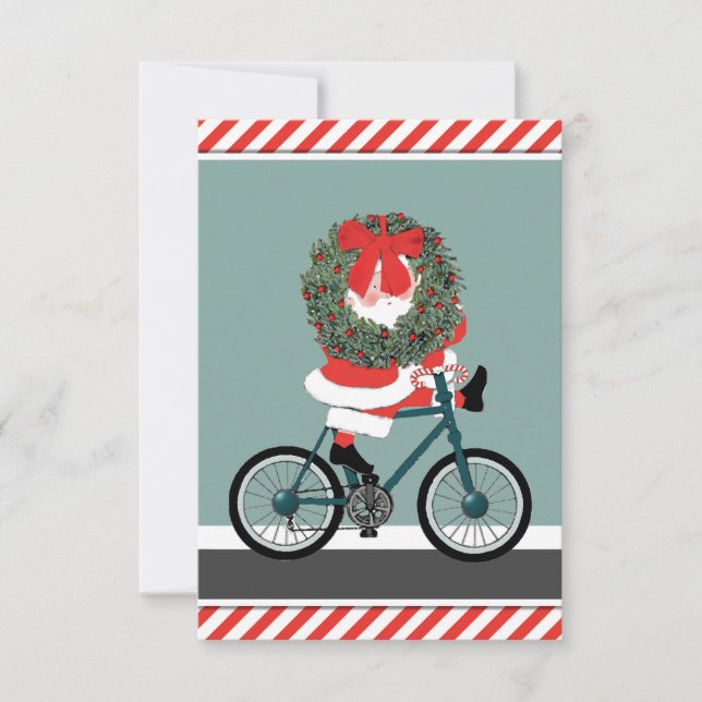 Funny Secret Santa Christmas Cards (Front)