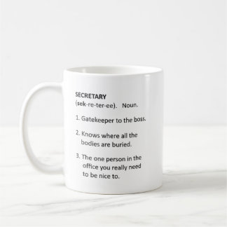 Funny Secretary Mug