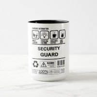 Funny Security Guard Handling Information