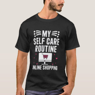 Funny Self-Care Girl Love Wellness Mental Health A T-Shirt