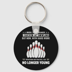 Funny Self-deprivation Humour Novelty Men Womens B Key Ring