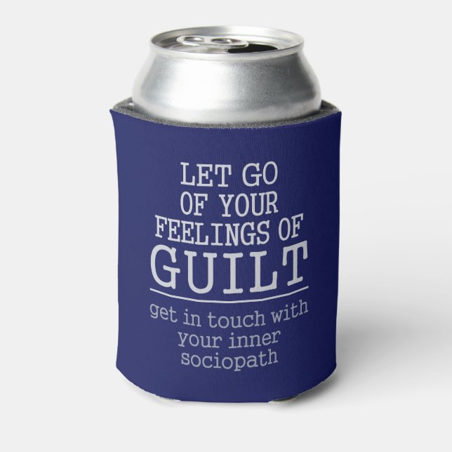 Funny Self-Knowledge drink coolers (Can Back)