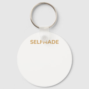 Funny Self-love Quote Selfmade Sticker Key Ring
