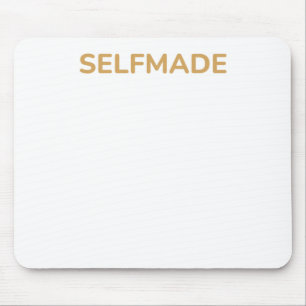 Funny Self-love Quote Selfmade Sticker  Mouse Pad