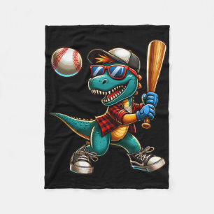 Funny Sell Dinosaur Boy Player Sport Love T-rex Gi Fleece Blanket