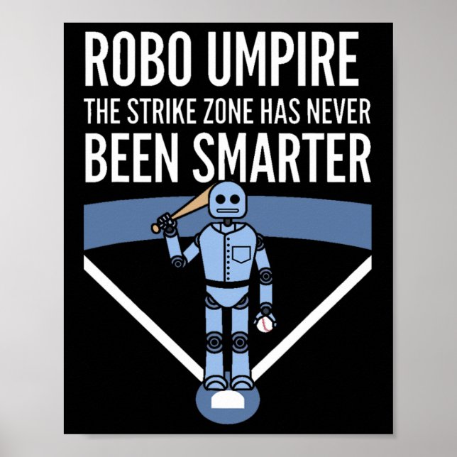 Funny Sell Robo Robot Umpire  Poster (Front)