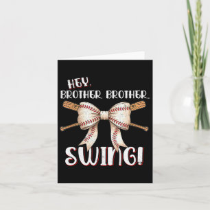 Funny Sell Sister Hey Brother Brother Swing Sell K Card