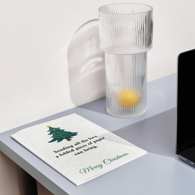 Funny "Sending Love" Christmas Card — Sarcastic  (Funny "Sending Love" Christmas Card — Sarcastic Holiday)