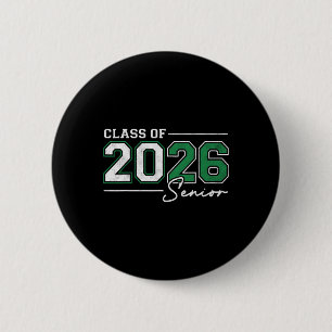 Funny Senior 2026 Cl Of 2026 Seniors Back To Schoo 6 Cm Round Badge