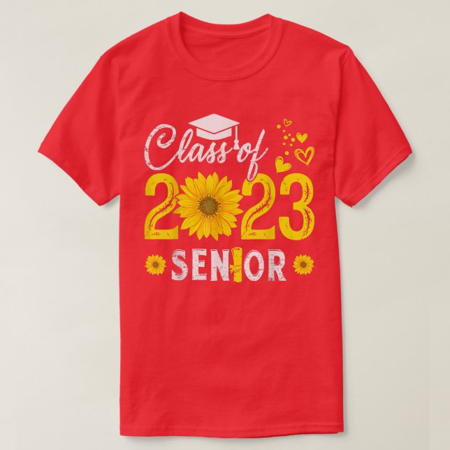 Funny Senior Graduation Gift Class of 2023 Senior  T-Shirt (Design Front)