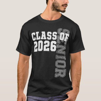 Funny Senior Graduation Gift Class of 2026 Senior  T-Shirt
