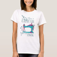 Funny Sewing Machine Retirement Plan