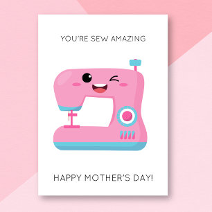 Funny Sewing Mother's Day Card