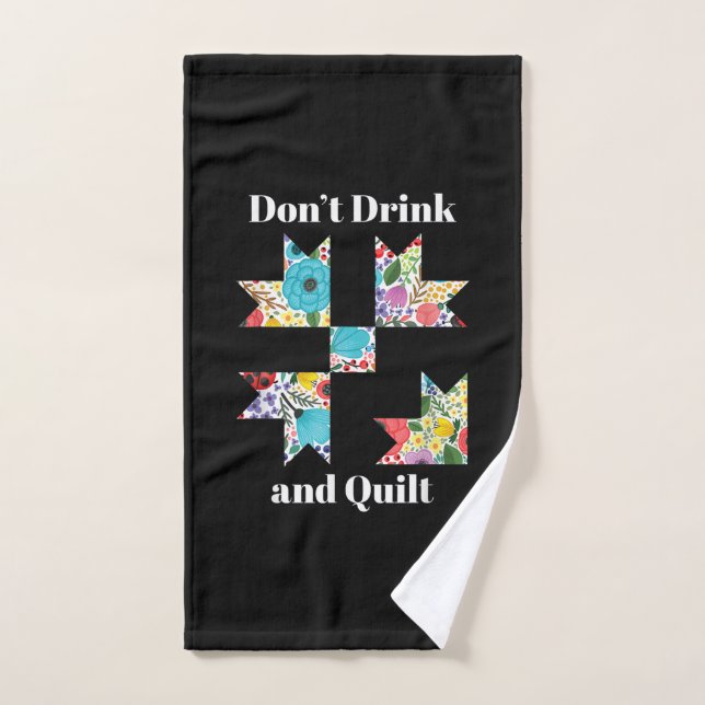 Funny Sewing Quilting Lovers Hand Towel (Hand Towel)
