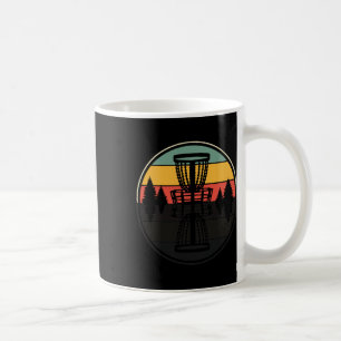 Funny Shade Design Vintage Retro Disc Golf Frisbee Coffee Mug