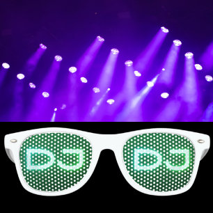 Funny shades for djs Party Sunglasses