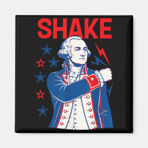 Funny Shake And Bake 4th Of July Couple Matching Magnet