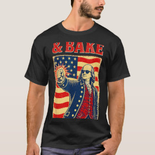 Funny Shake And Bake 4th Of July Couple Matching T-Shirt