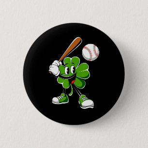 Funny Shamrock Sell St Patricks Day Boys Girls Kid 6 Cm Round Badge