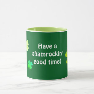 Funny Shamrocky St. Patrick Mug