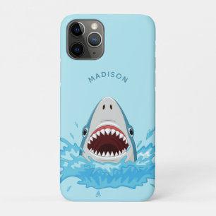 Funny Shark custom name phone cases