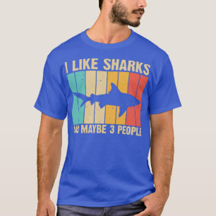 Funny Shark Design For Kids Men Women Animal Shark T-Shirt
