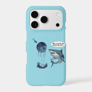Funny shark diver lunch time nice bubbles bro
