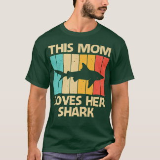Funny Shark For Mum Mama Hammerhead Tiger Sharks L T-Shirt