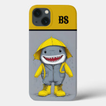 Funny Shark in Rain Boots – Beach Humour