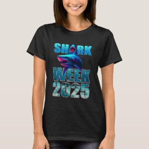 Funny Shark Lover 2025 Ocean Conservation Week T-Shirt