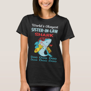 Funny Shark SISTER-IN-LAW T-Shirt