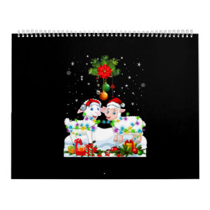 Funny Sheep Christmas Tree   Xmas Animal Gift Calendar