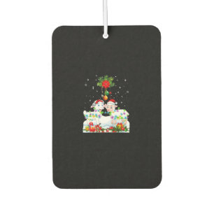 Funny Sheep Christmas Tree Xmas Animal Gift Car Air Freshener