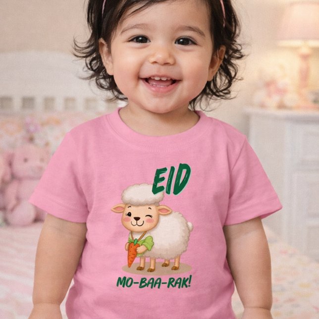 Funny Sheep Eid Adha funny  Baby TShirt  (Creator Uploaded)