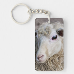 Funny Sheep Key Ring