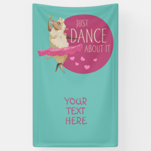 Funny Sheep Message - Just Dance About It 1 Banner