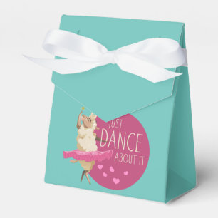 Funny Sheep Message - Just Dance About It 1 Favour Box