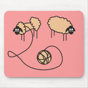 Funny Sheep Mousepad