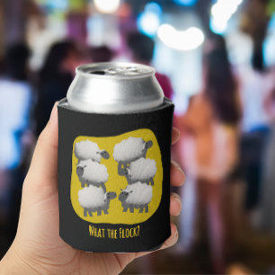 Funny Sheep “What the Flock? Can Cooler