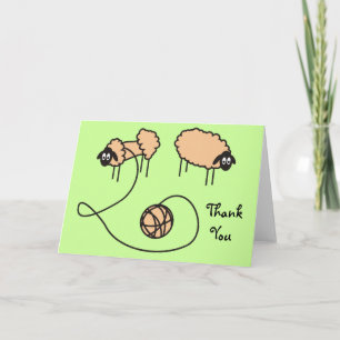 Funny Sheeps Card