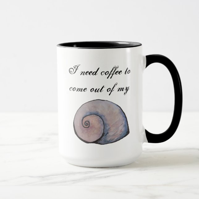 Funny Shell Mug (Right)