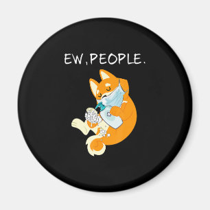 Funny Shiba Inu Ew People Dog Gift Magnet