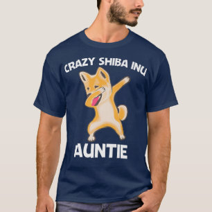 Funny Shiba Inu For Aunt Mum Dabbing Japanese Akit T-Shirt