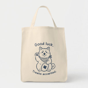 Funny Shiba Inu Lucky Cat Good Luck Tote Bag
