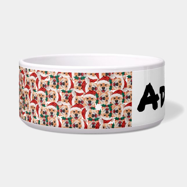 Funny Shiba Inu Name Christmas Pattern (Front)