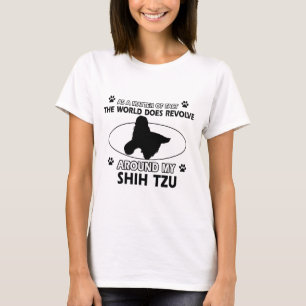 Funny shih tzu designs T-Shirt