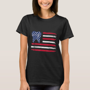 Funny Shirt 4th Of July Dental Dentist Tooth Docto