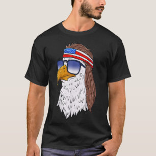 Funny Shirt American Ld Eagle Mullet 4th Of July